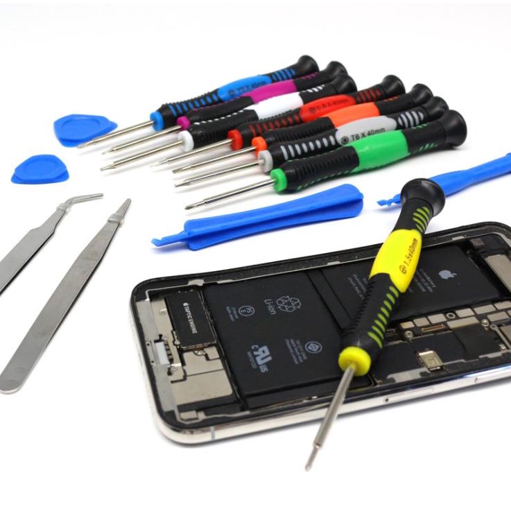 16 in 1 Reparasi Handphone Toolkit Smartphone Iphone xiaomi Alat Samsung OPPO VIVO Tool Kit