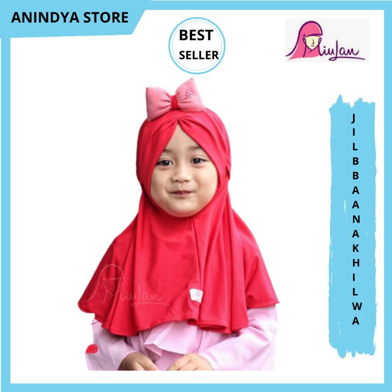 JILBAB KERUDUNG ANAK HILWA HIJAB MIULAN KIDS