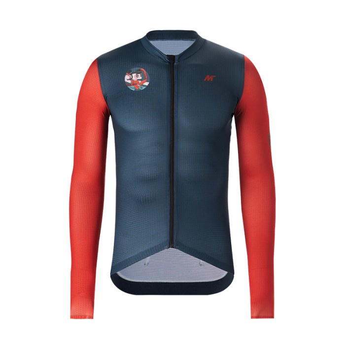 Jersey Men Mysenlan Nezha MCQLS005A Tibet Blue Long Sleeve