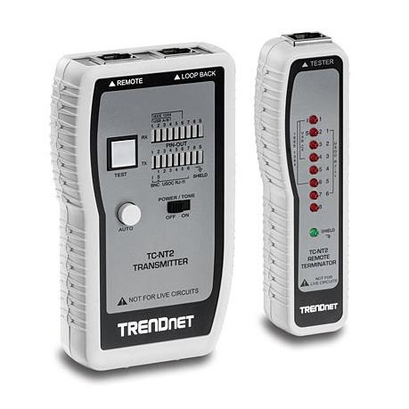 TESTER Kabel Lan Jaringan Network Coaxial BNC RJ45 RG6 TRENDnet TC-NT2