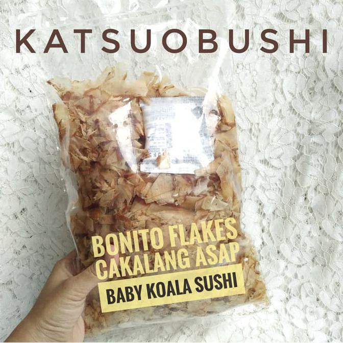 

Katsuobushi 200G | Ikan Cakalang Asap | Bonito Flakes Taburan Takoyaki