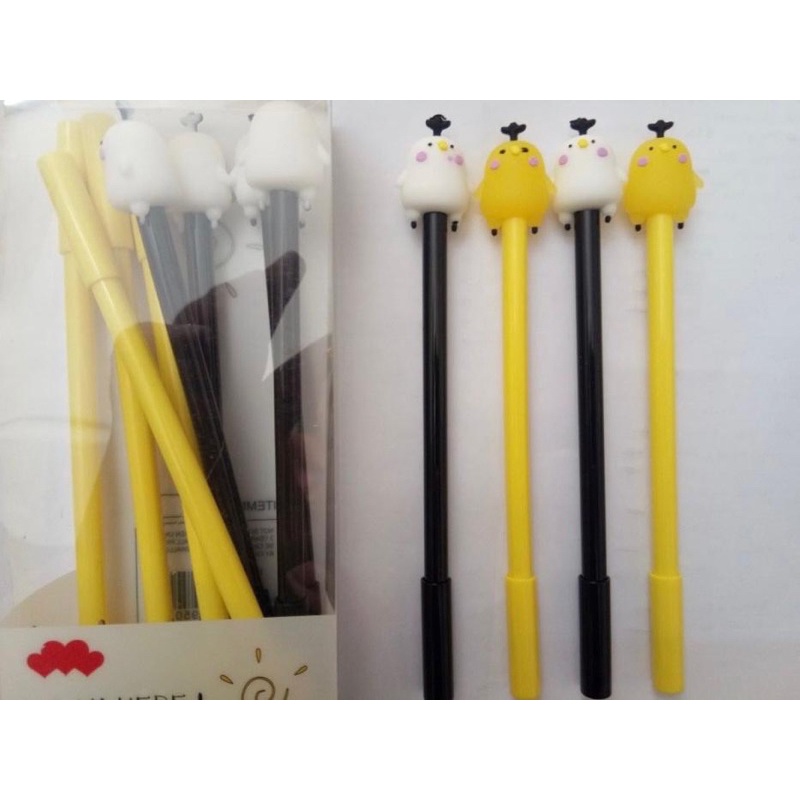 

pen gel bentuk itik jambul satuan