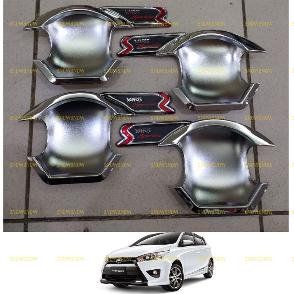 Outer Cover Mangkok Grand All New Yaris 2014 2017 Activo Chrome