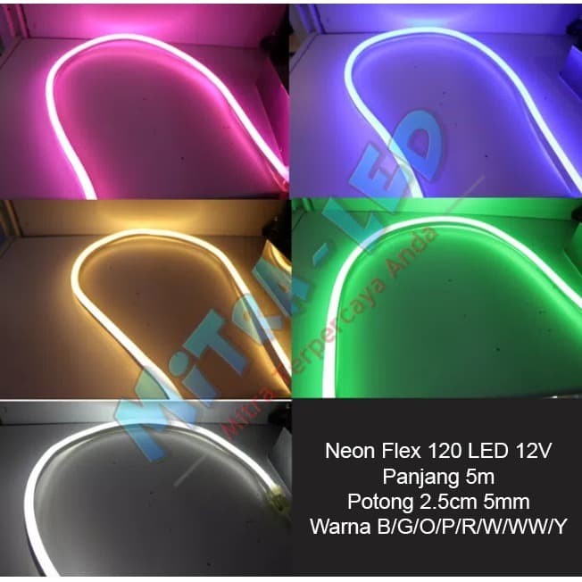 Neon Flex / Huruf Nyala / Neon Sign / Flexible LED Neon -c31