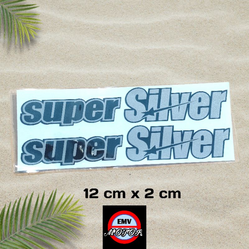 

Sticker cutting super silver isi 2