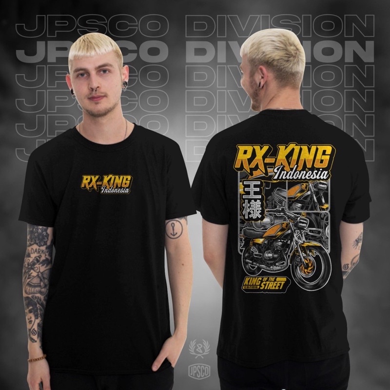 BEST SELLER KAOS MOTOR RX KING DISTRO HITAM