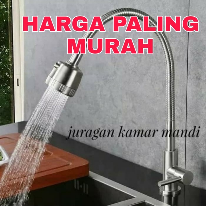 Kran Dapur Stainless Stell SUS 304