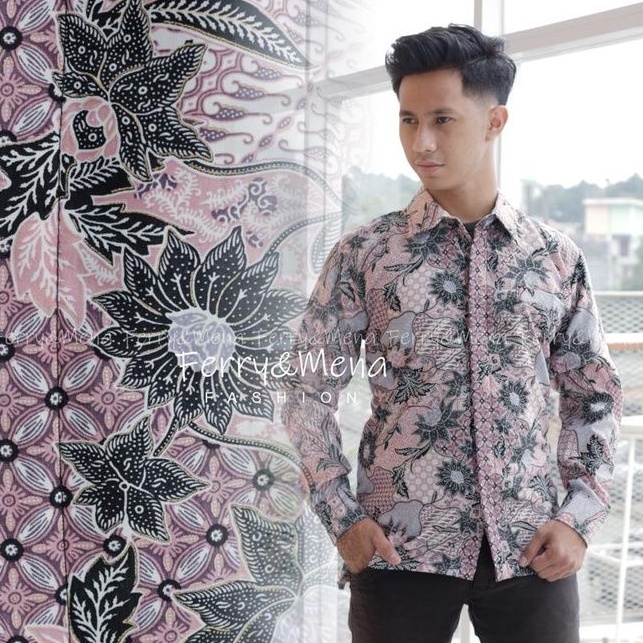 Kemeja batik motif aurel / kemeja pesta / kemeja kantor / hem  formal / kondangan / lamaran