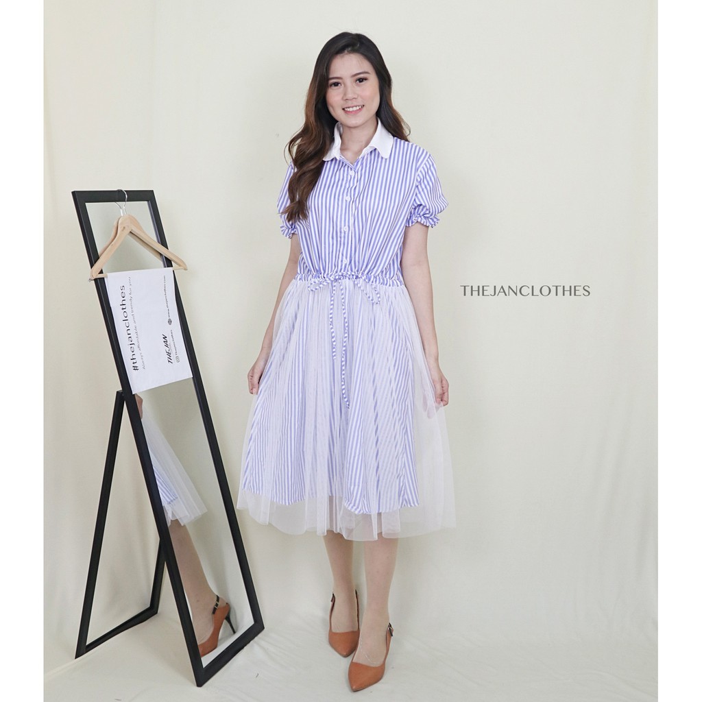 Dress prelly stripe - Thejanclothes