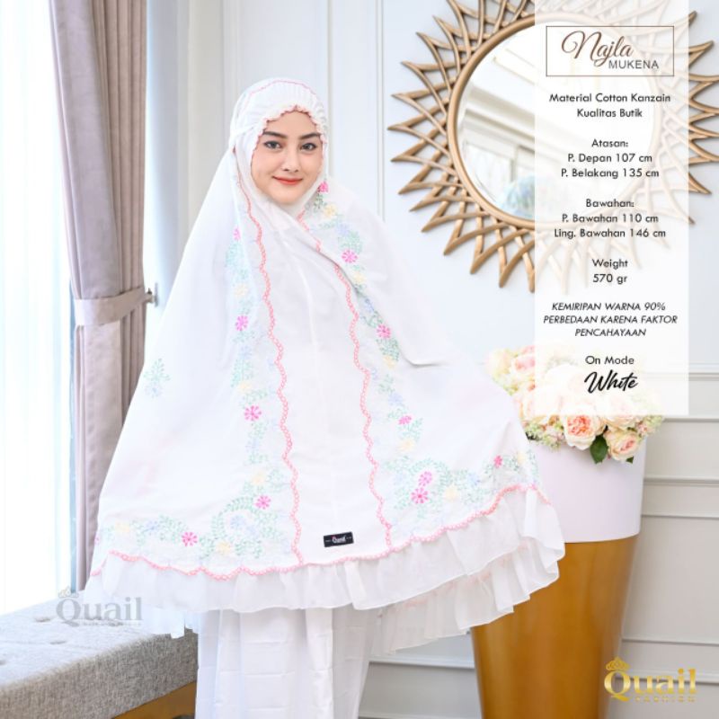 Mukena Exclusive Najla - Quail Hijab