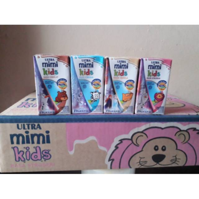 

Baru susu ultra mimi kids Ready 4 rasa