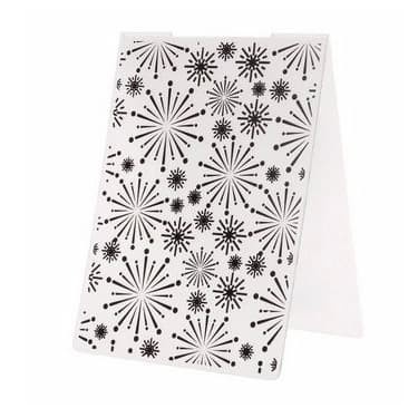 Snowflakes Plastic Embossing Folder #03