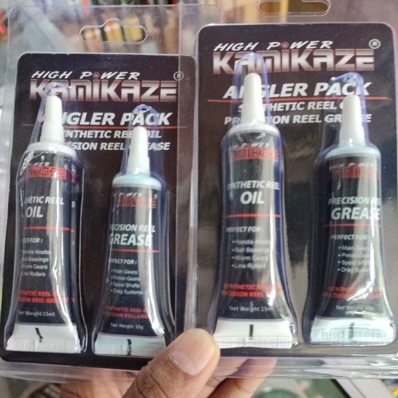 MINYAK PELUMAS REEL I OIL REEL SYNTHETIC  DAN PRCISION REEL