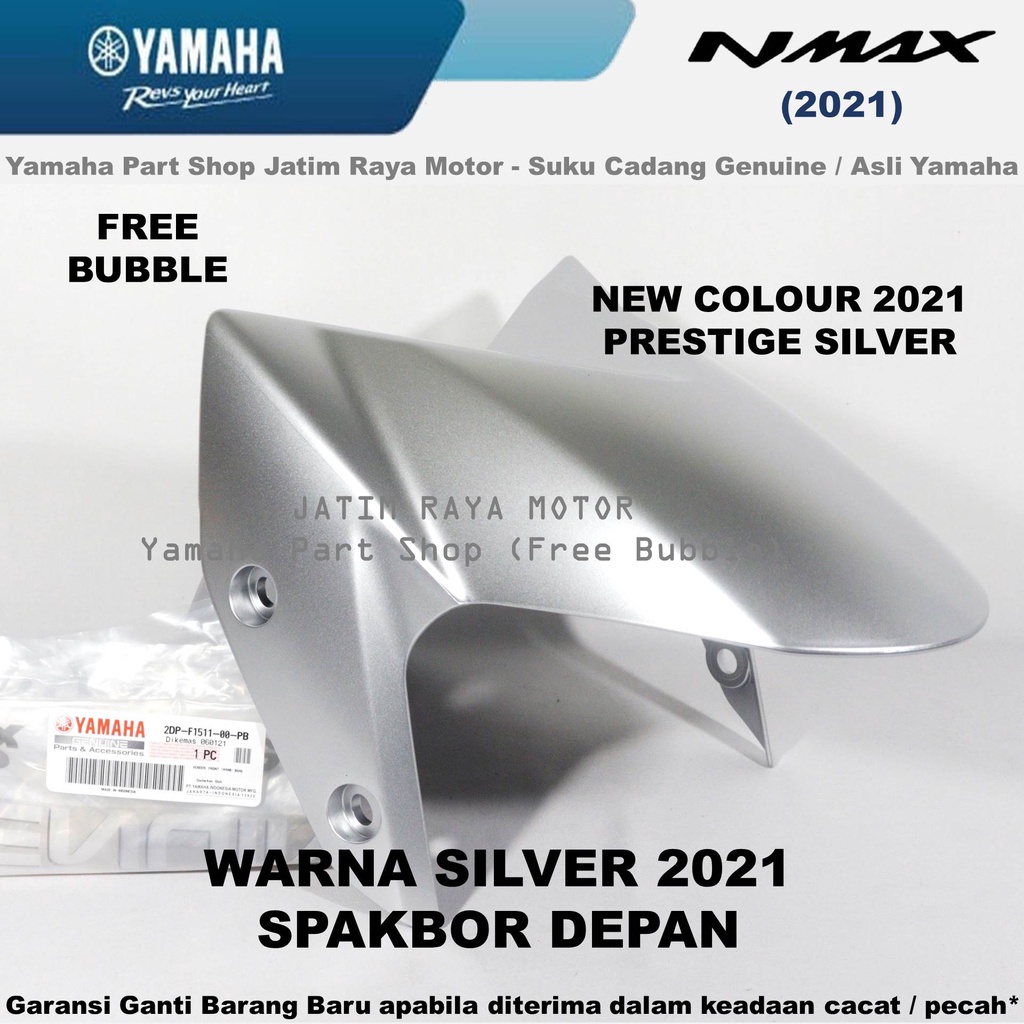 Spakbor Depan Fender Front Prestige Silver All New Nmax 2021 Asli Original Yamaha Surabaya