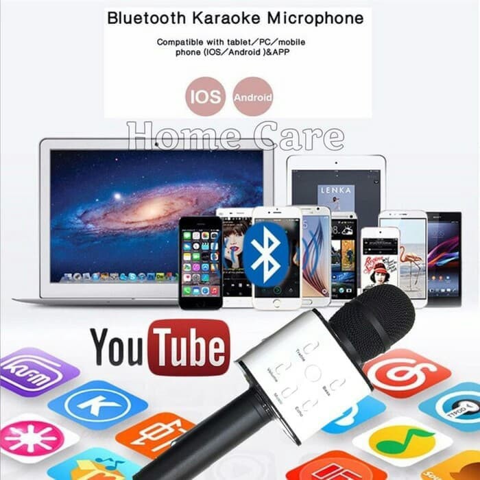 SPEAKER MIC Q7 BLUETOOTH MIC KARAOKE WIRELESS SMULE