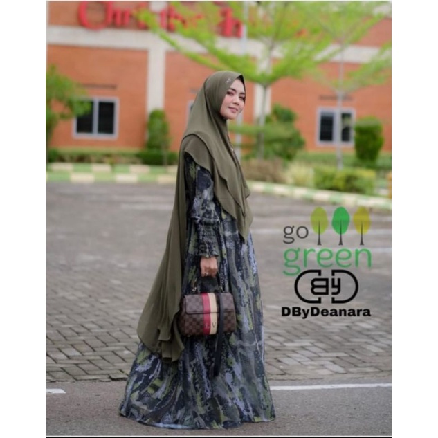 Preloved Gamis Set by Deanara Syari