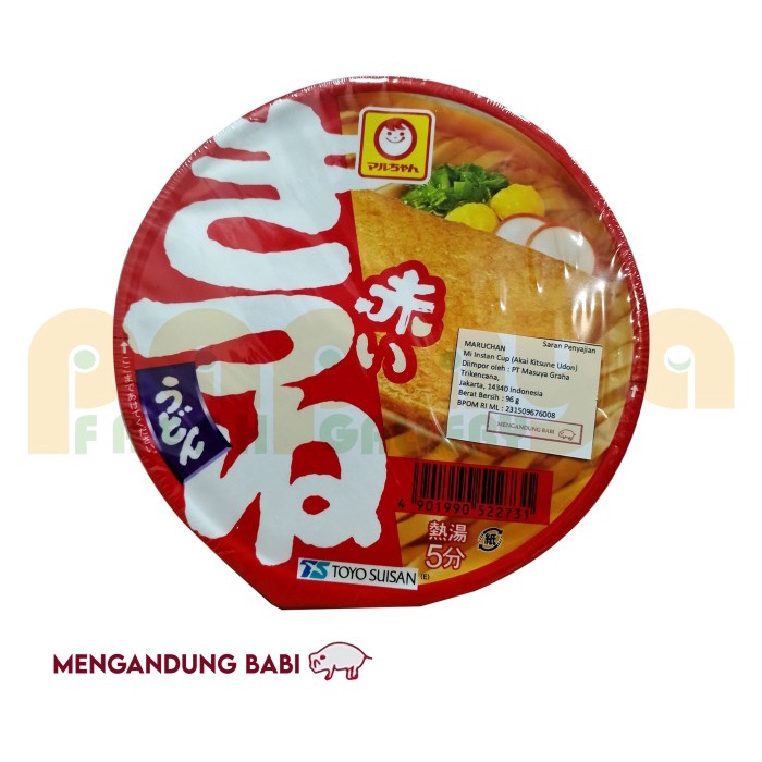 

Maruchan Akai Kitsune Udon 96Gr Pcs