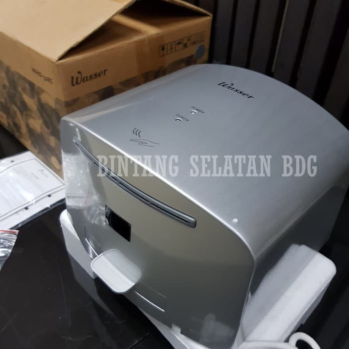 HAND DRYER WASSER/ PENGERING TANGAN OTOMATIS WASSER WHD-3285 SILVER