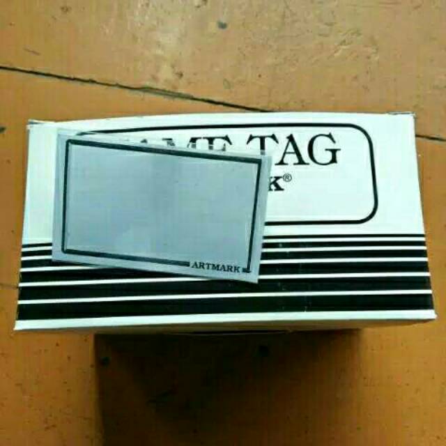 

NAME TAG ARTMARK pejepit bunga dn peniti