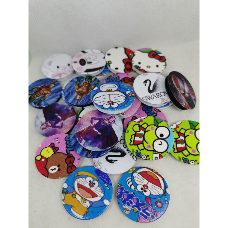 Pop socket motif pemegang hp anti jatuh