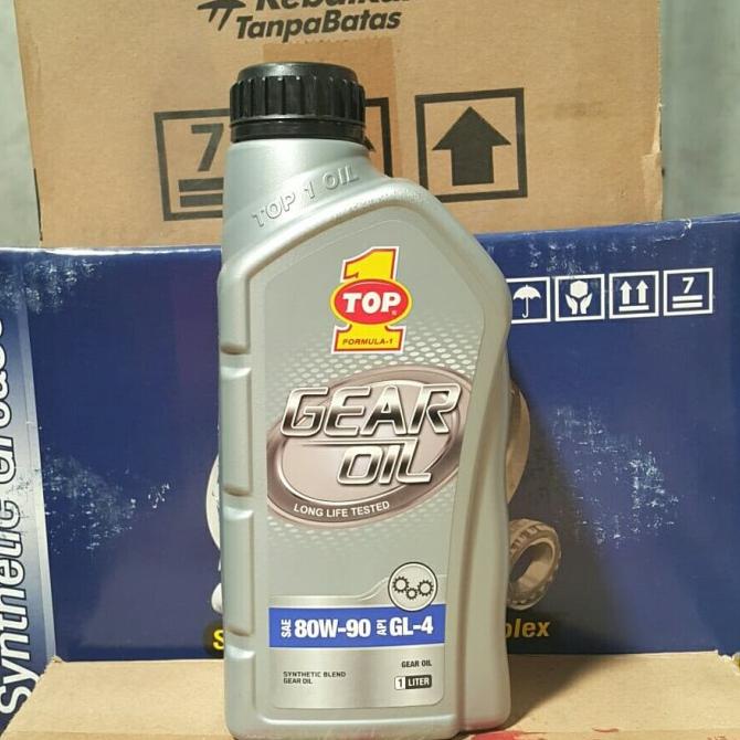 """] OLI GARDAN / TRANSMISI MOBIL TOP 1 / TOP1 GEAR SAE 80W-90 GL4 1 LITER