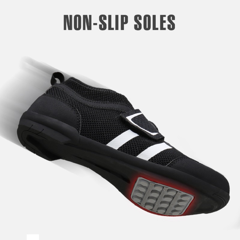 COD Non Cleat Cycling Shoes Balap Sepatu Gowes Keren MTB Profesional Import Sepatu Sepeda Pria Dan Wanita Roadbike Flat 098