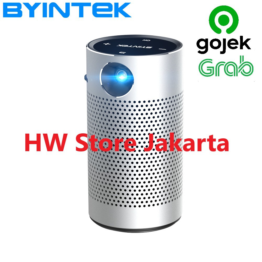 Byintek Portable Smart Projector UFO P7 Proyektor Portabel Mini