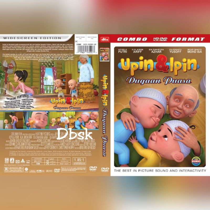 Jual Kaset Film Kartun Upin Dan Ipin Dugaan Puasa Shopee Indonesia 