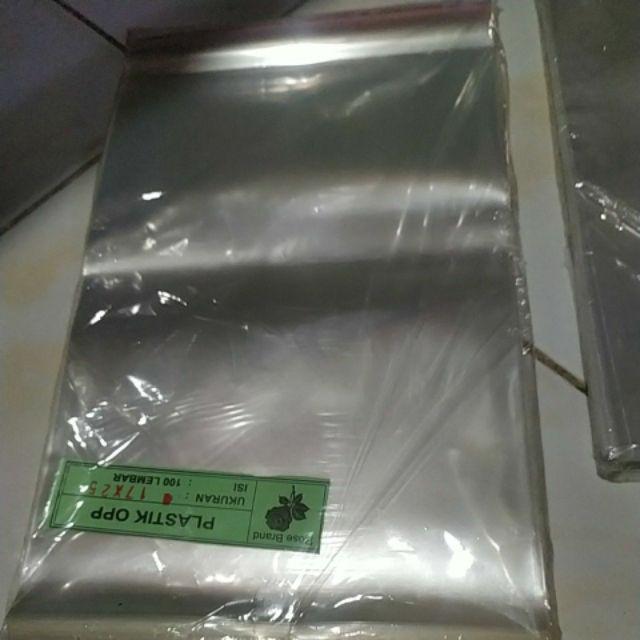 Plastik Opp Tebal 17x25 Single Seal Kuat Lem Buat Baju Celana Undangan