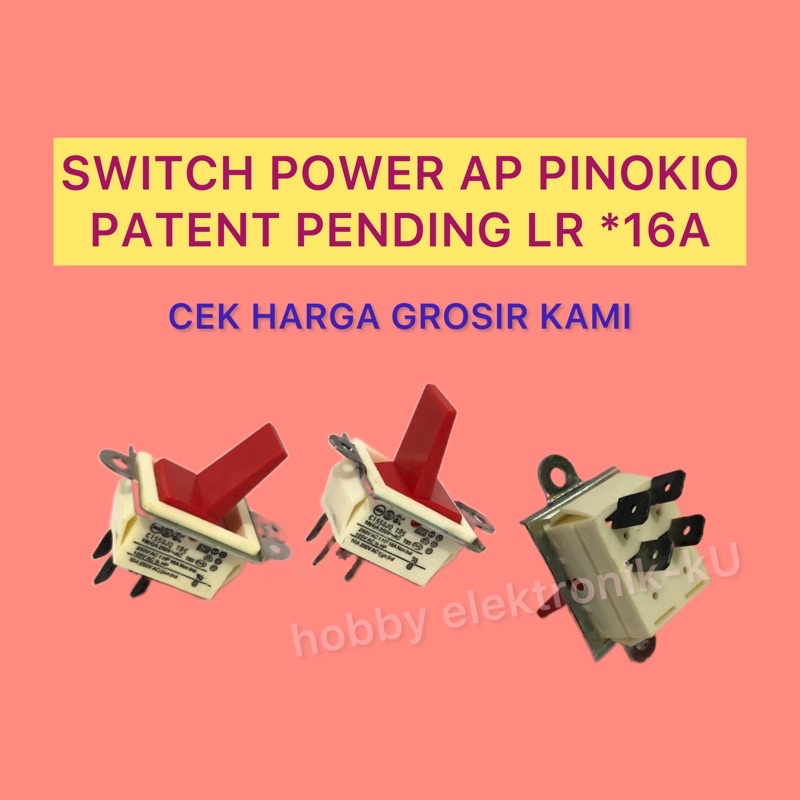 SWITCH POWER AP PINOKIO PATENT PENDING LR *16A