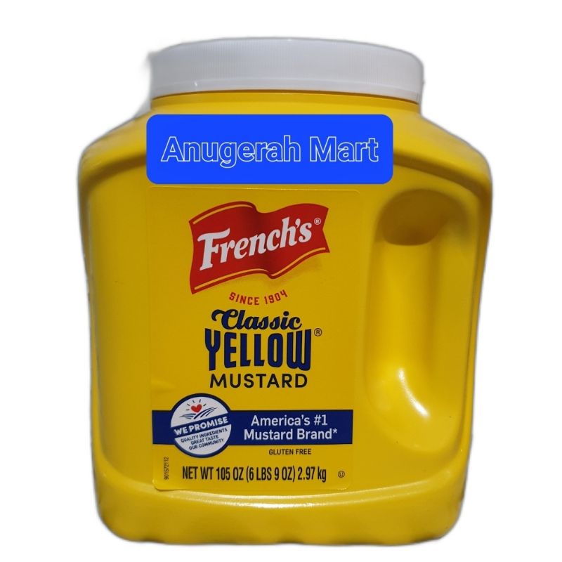 

Yellow Mustard / French's Classic Mustard Yellow 2.98kg