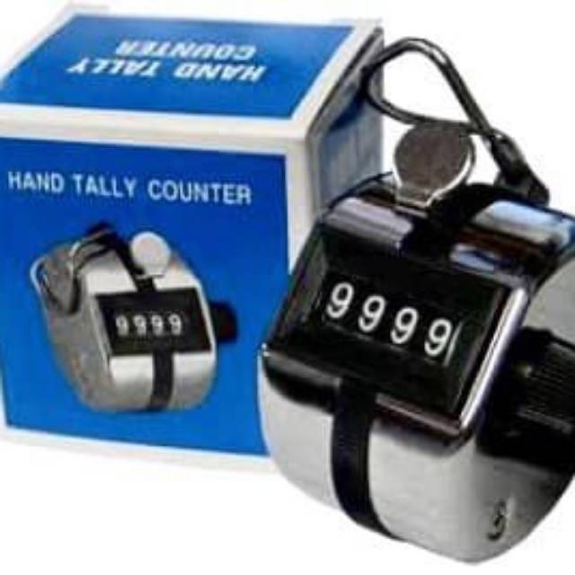 Tally Counter Clicker tasbih stainless praktis