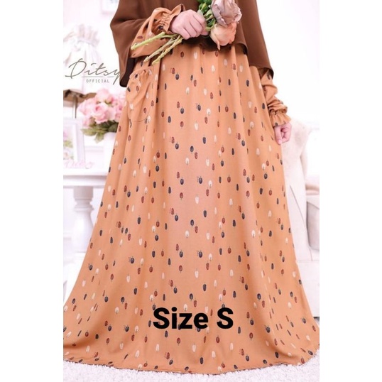 Ditsy April Tree Almond size S