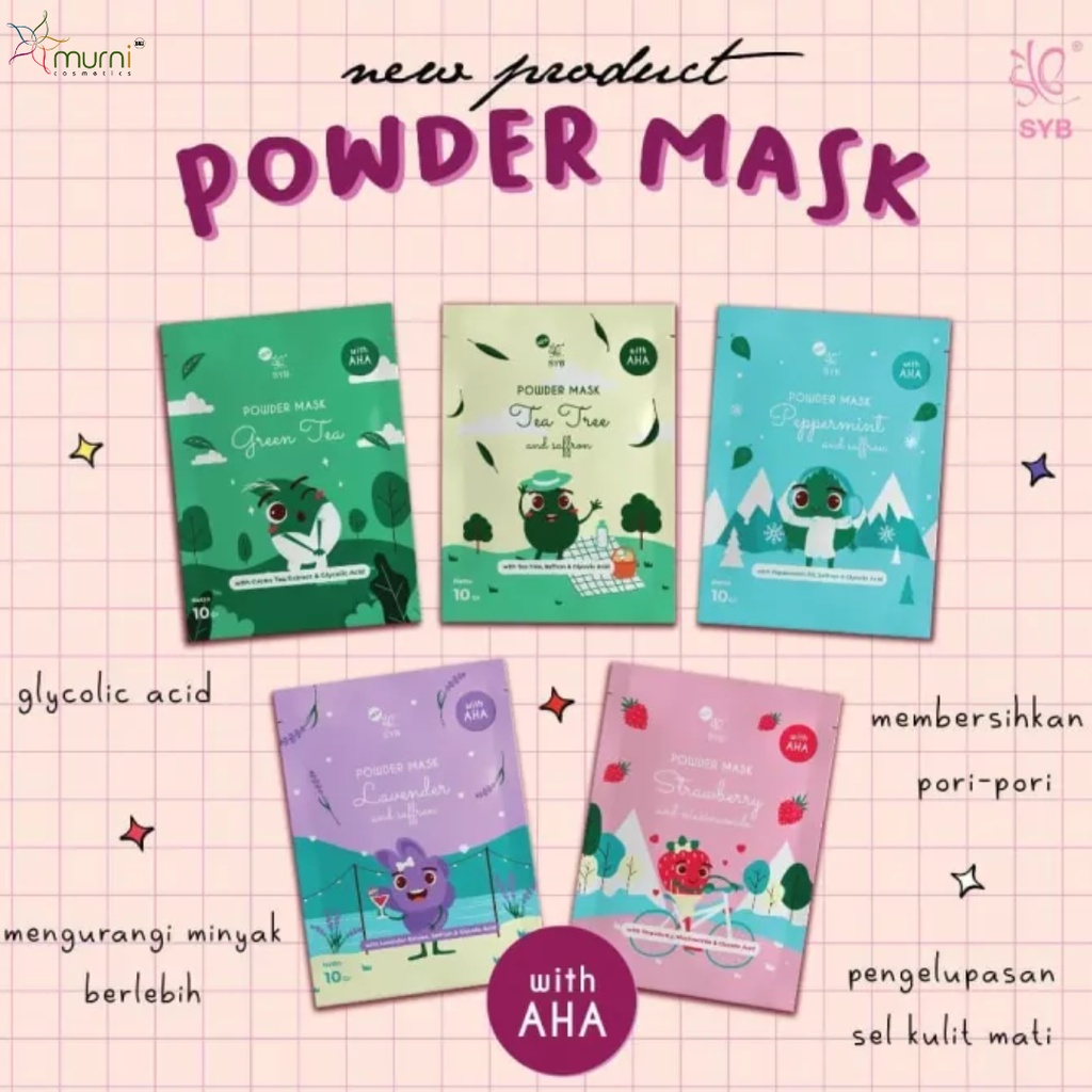 SYB POWDER MASK 10GR