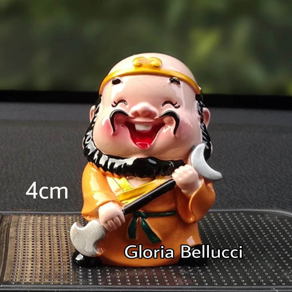 patung wu cing miniatur kera sakti pajangan dashboard mobil wu ching