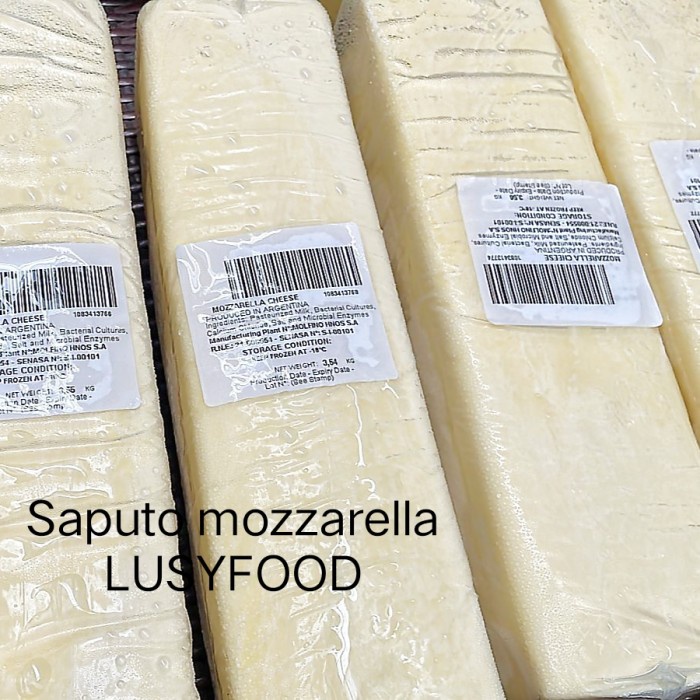 

Saputo Mozarella import halal 3,5kg