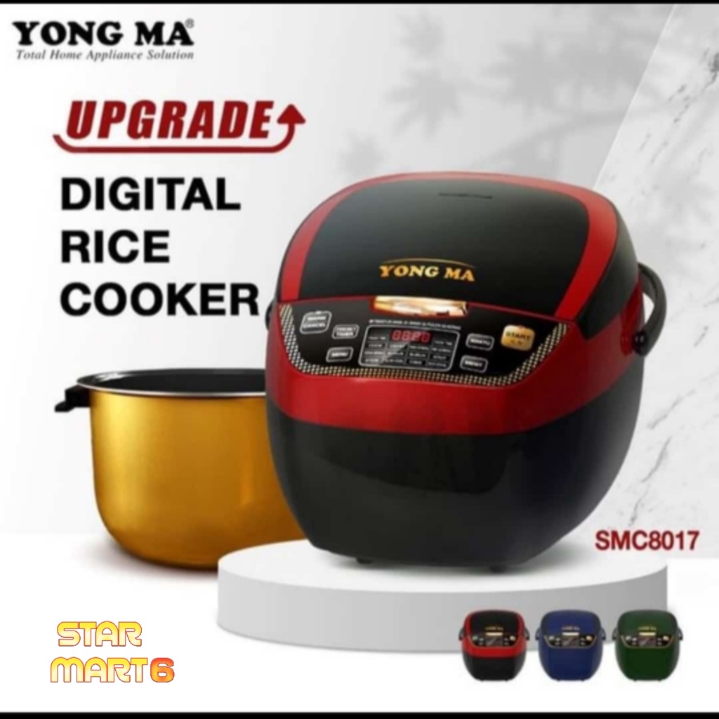 Yongma Rice Cooker Digital SMC 8017 SMC 8027