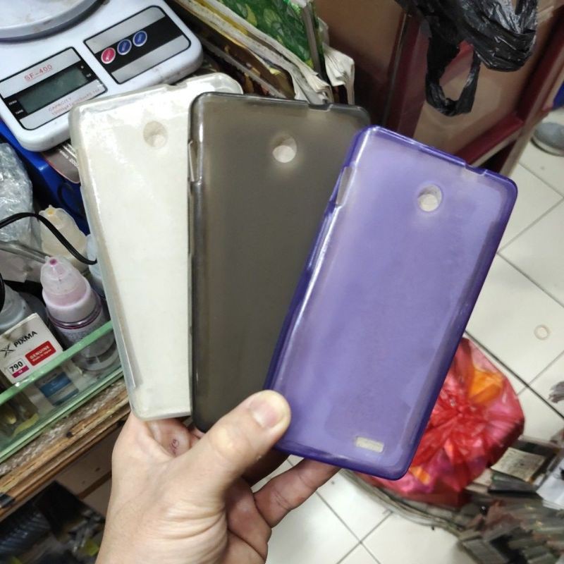 ANDROMAX C2 silikon karet softcase mantul murah meriah