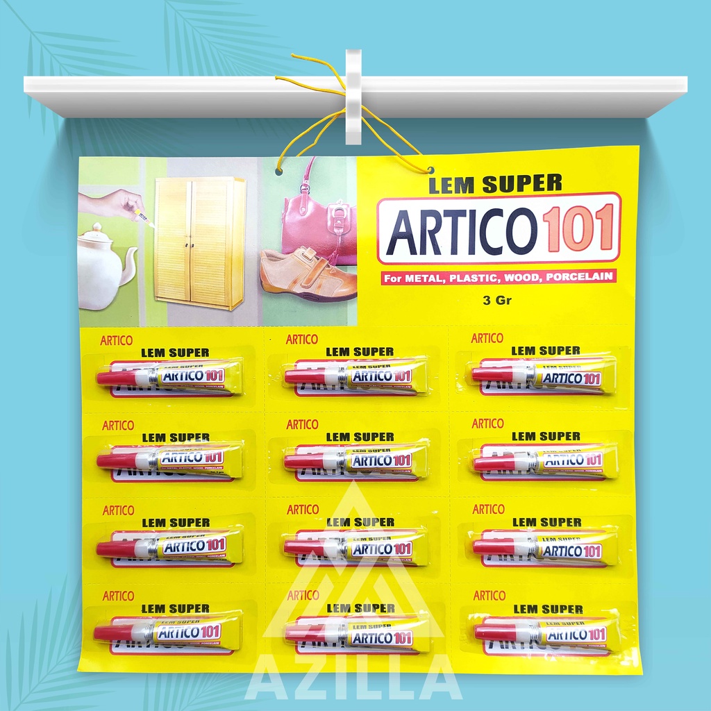 

Lem Artico Super Glue 3g | Lem Serbaguna Artico 3 gr 1 Lusin