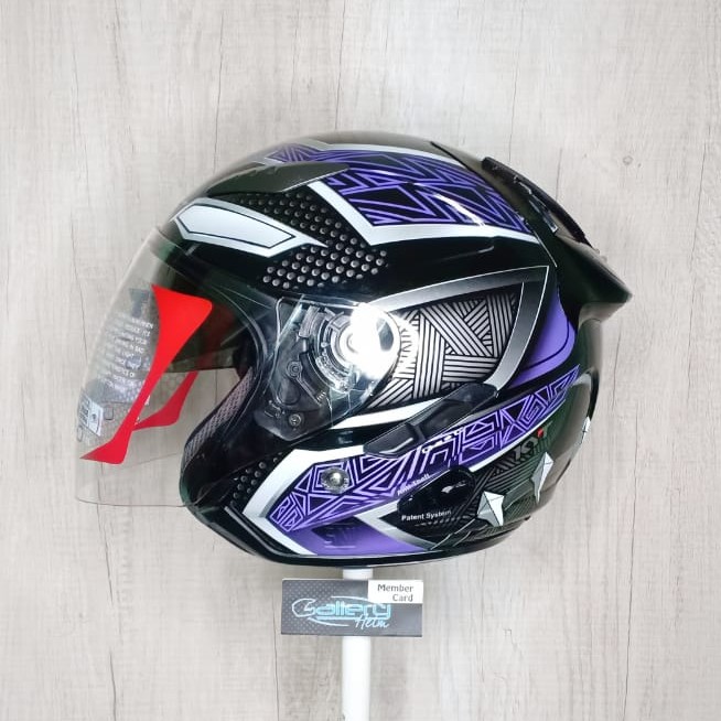 KYT Galaxy Slide Marvel Black Panther Purple