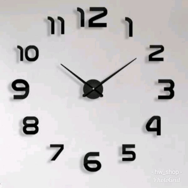 Jam Dinding Minimalis Besar Full Angka
