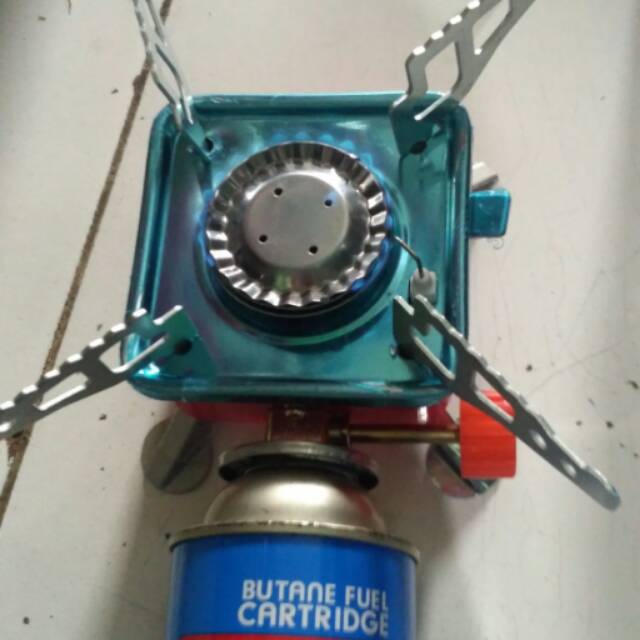Kompor gas kemping hiking kompor gas kovar Kompor Camping Gas kovar Portable mini model Kotak