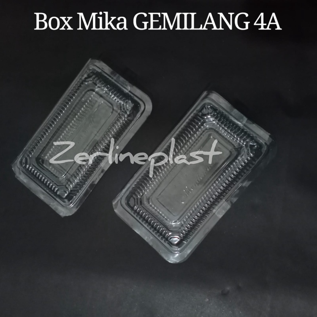 Box Mika Gemilang // Mika Kue Makanan // Mika Kue Bolu @100pcs