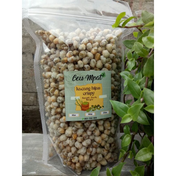 

Kacang Hijau Crispy Ceu Mpat 250gram