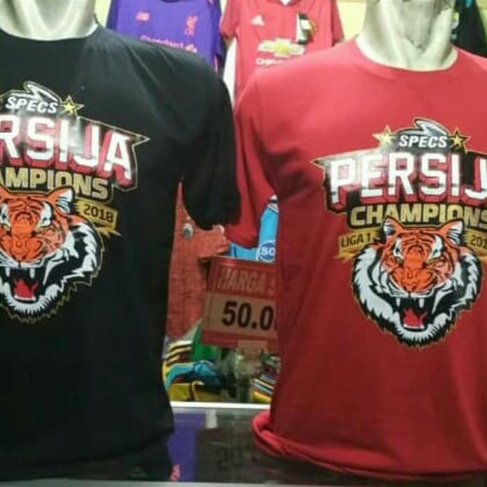 NJSTO1075 TSHIRT KAOS BAJU PERSIJA JAKARTA CHAMPIONS JUARA