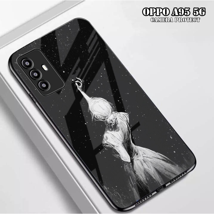 Softcase Glass Oppo A95 5G A95 4G Oppo A95 4G | Camera Protect | Case Oppo A95 5G Oppo A95 4G | case