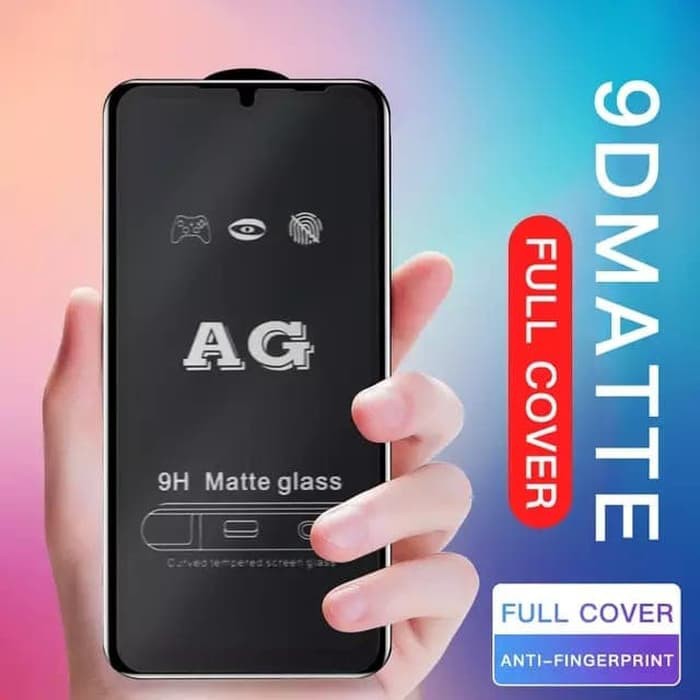 Realme 5 5i 5s C3 C11 C12 C15 C21 C25 NARZO 30A Tempered Glass Matte Frosted Full Cover