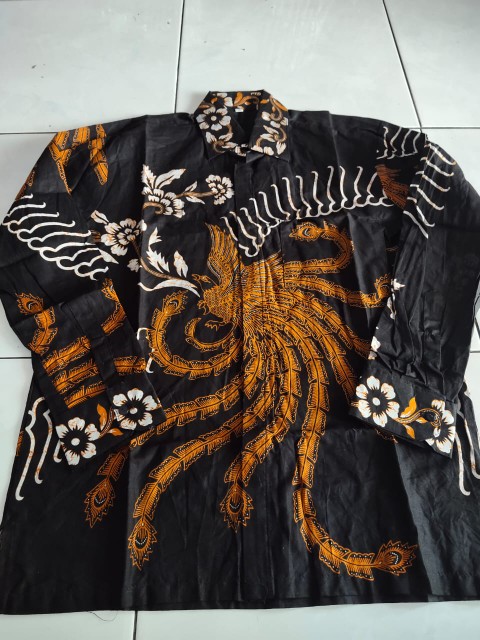 Size M L Xl Xxl Xxxl Bswart Batik Hrb026 Kenongo Hem Pendek Padi Pekalongan M L Xl Batik