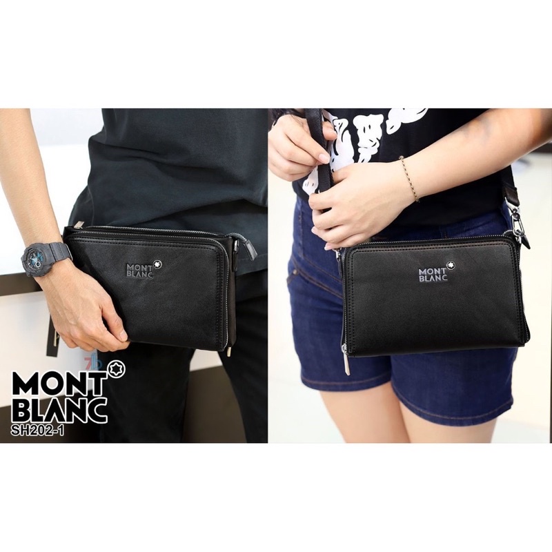 Tas HAND BAG MONT BLANC 202-1 impor original fashion branded reseller sale