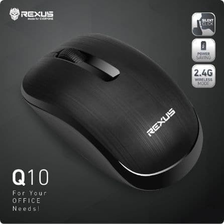 Rexus Q10 Mouse Wireless Office Silent Click / Q10 Silent Click